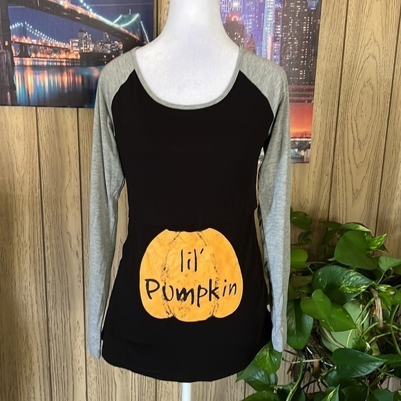 GLAMPUNCH HALLOWEEN MATERNITY BLOUSE SIZE S - Picture 1 of 14